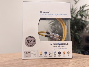 WireWorld Chroma 75 Ohm Digital Interconnect - 1.5m - New Old Stock (WR127)